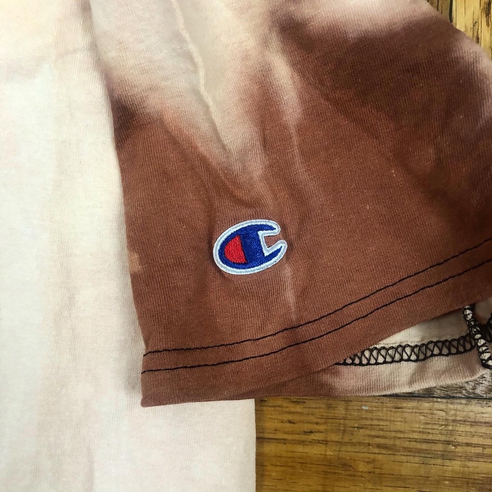 Champion Custom Bleach Dyed Tee Small - Picture 3 of 4